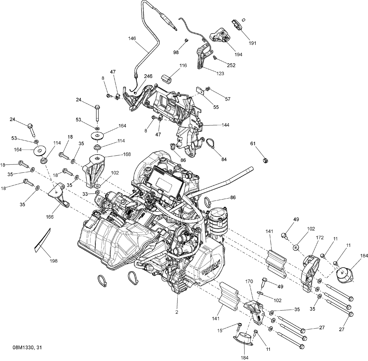 01- Engine And Engine Support
