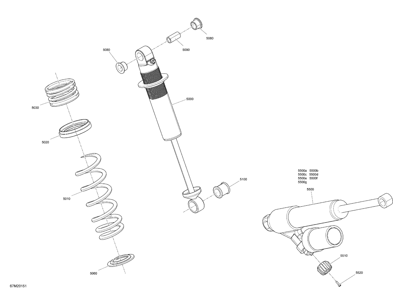 08- Suspension, Rear - Shocks - X