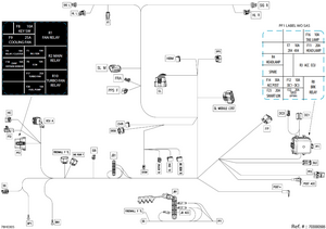 08- Electric - Main Harness - 710009541 Schematic