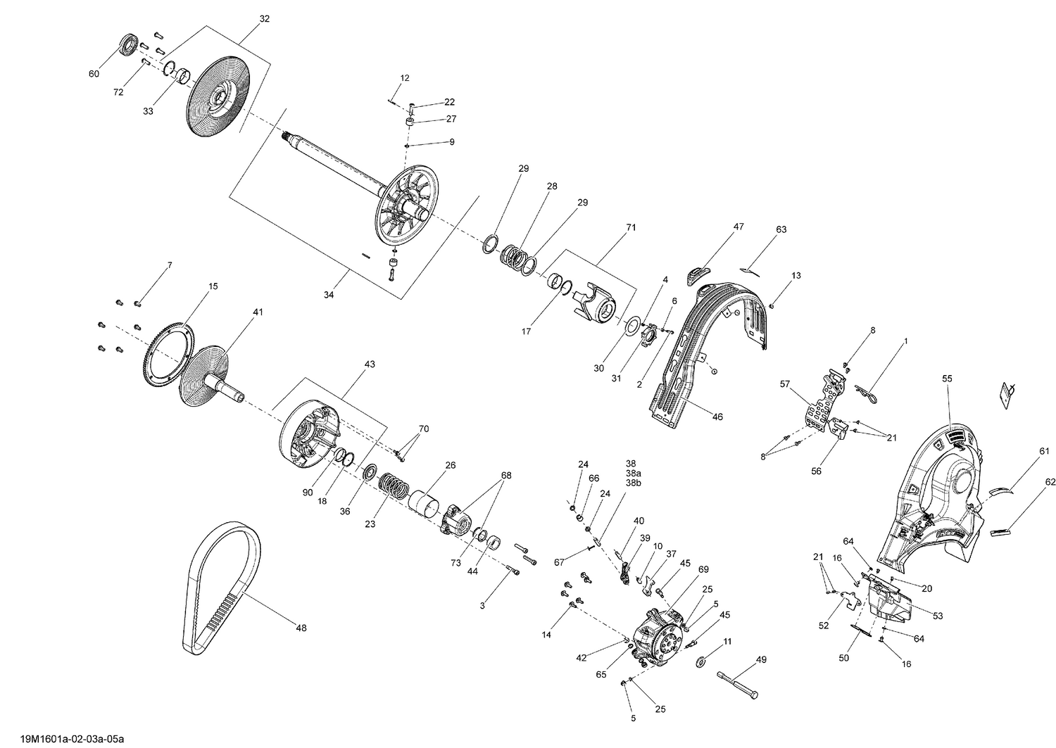 05- Pulley System - 800R ETEC