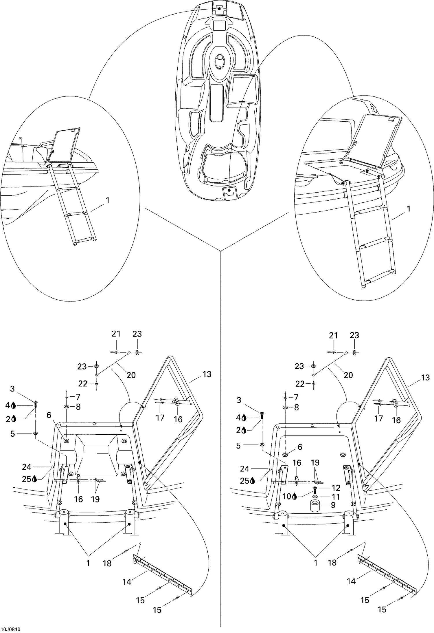 09- Ladder, Front and Rear