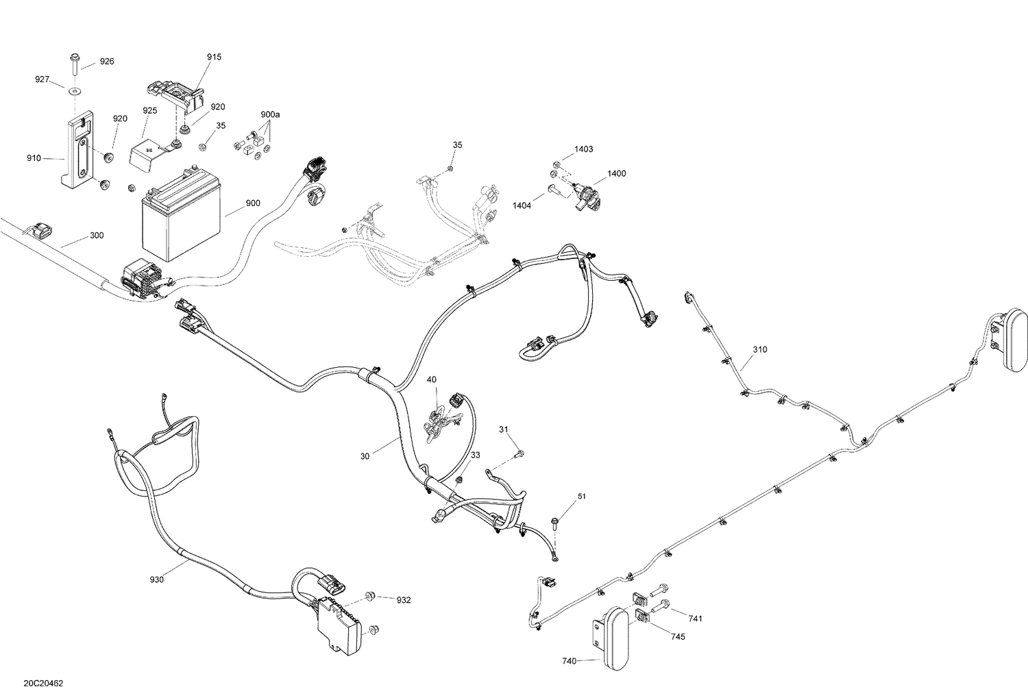 10- Electric - System - Rear Section