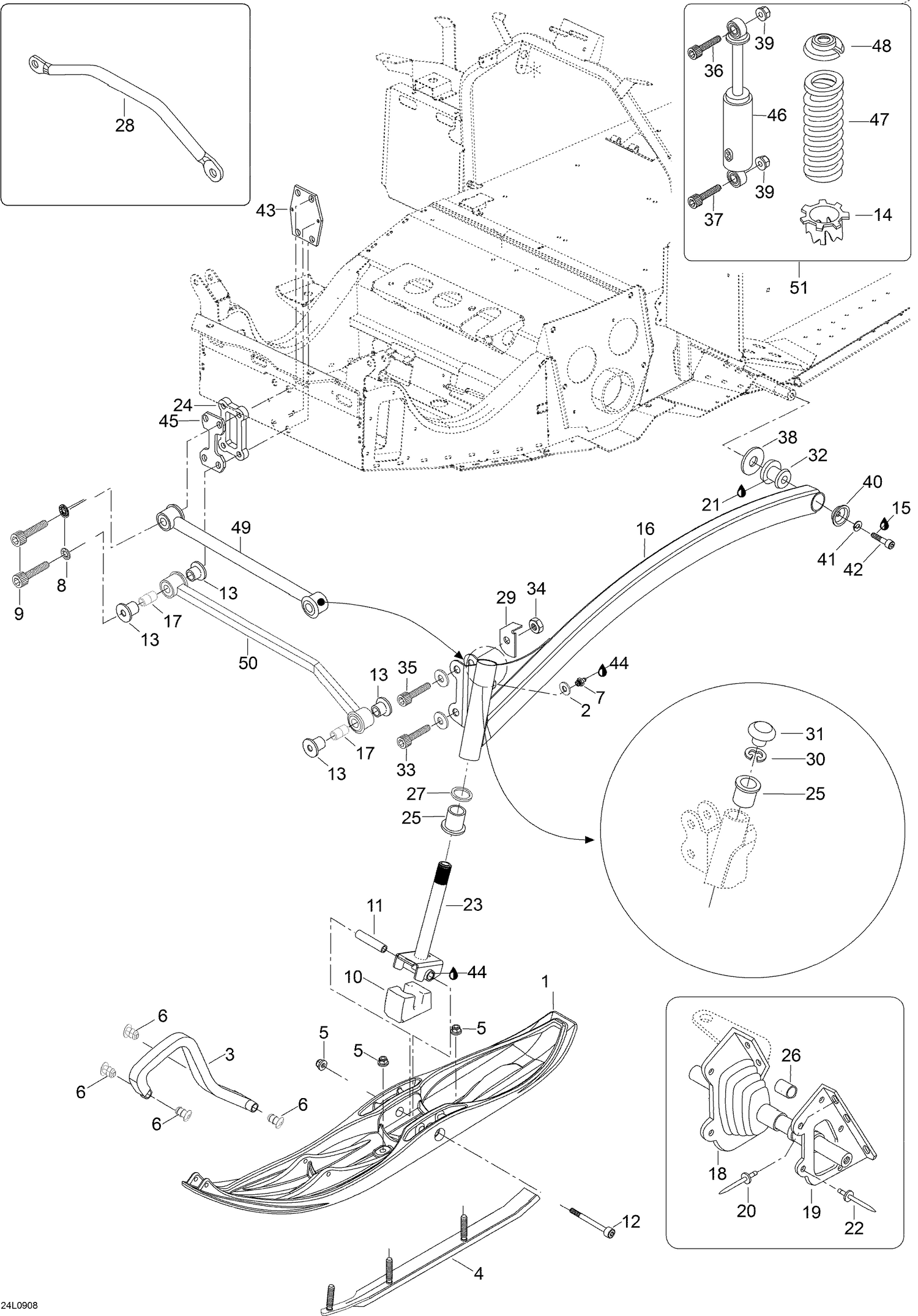 07- Front Suspension And Ski