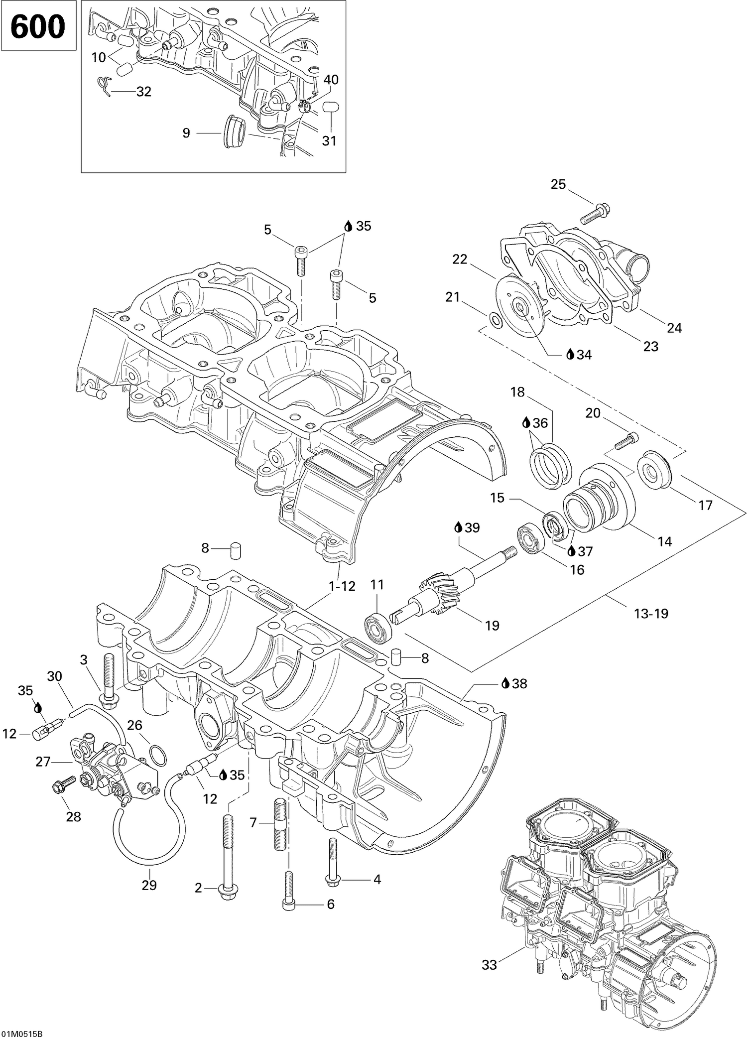01- Crankcase (600)