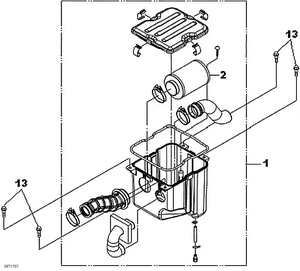01- Air Cleaner Schematic