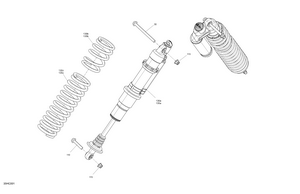 05- Suspension - Front Shocks Schematic