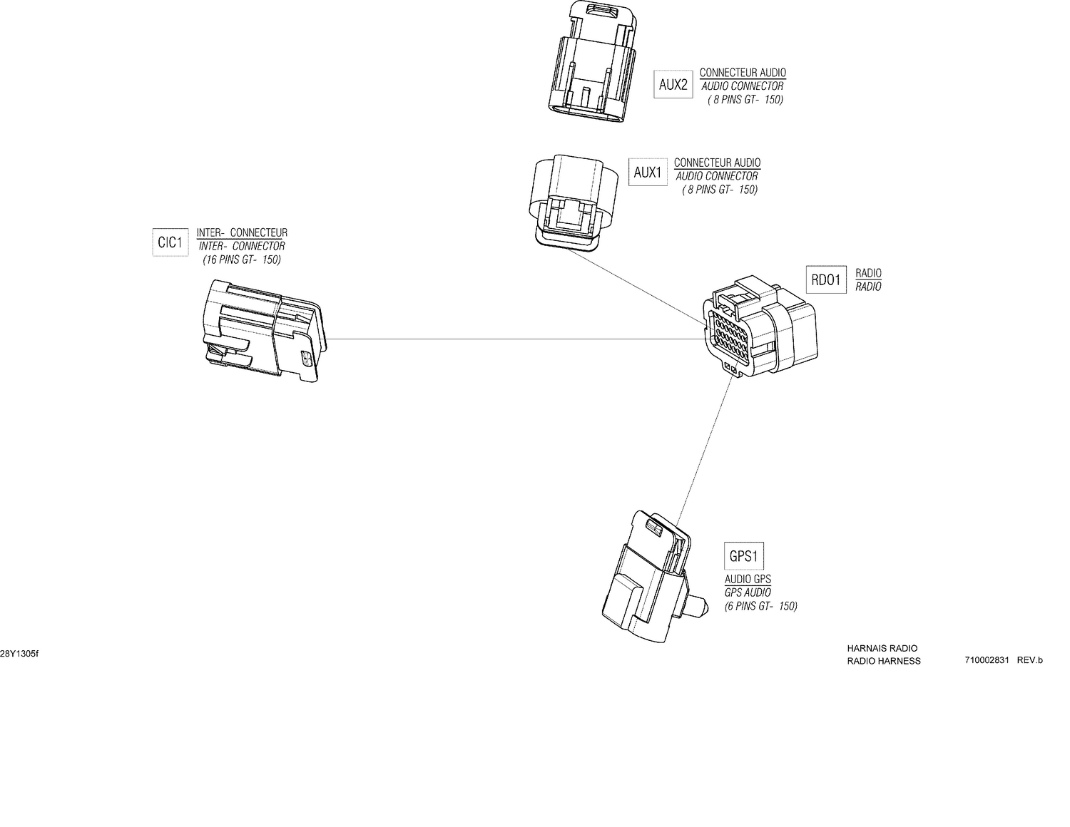 10- Electrical Harness Radio