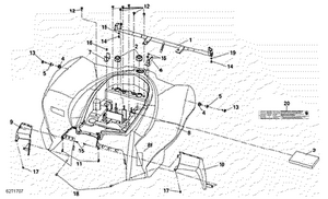 09- Rear Fender International Schematic