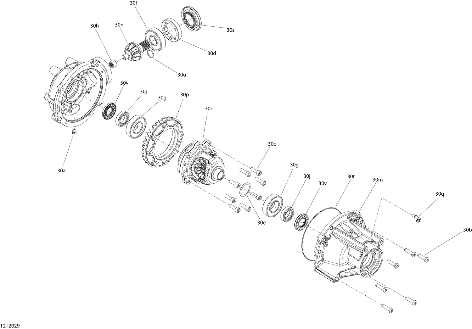 07- Front Drive - Differential Parts