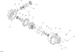 07- Front Drive - Differential Parts Schematic