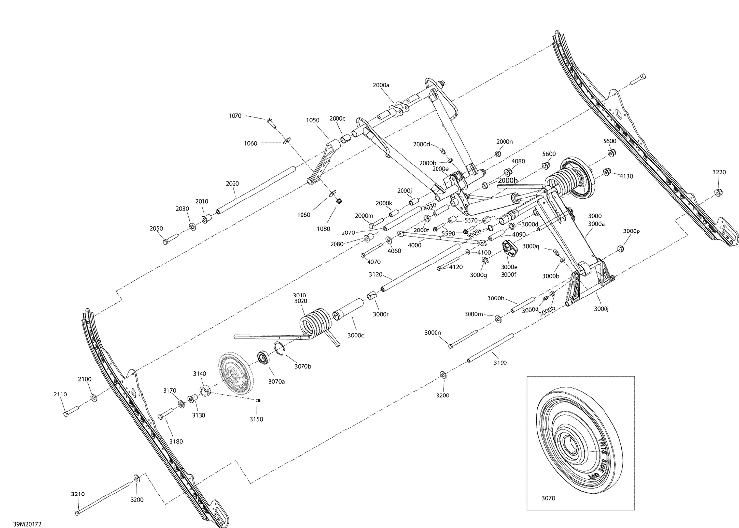 08- Suspension, Rear - Upper Section - Sport