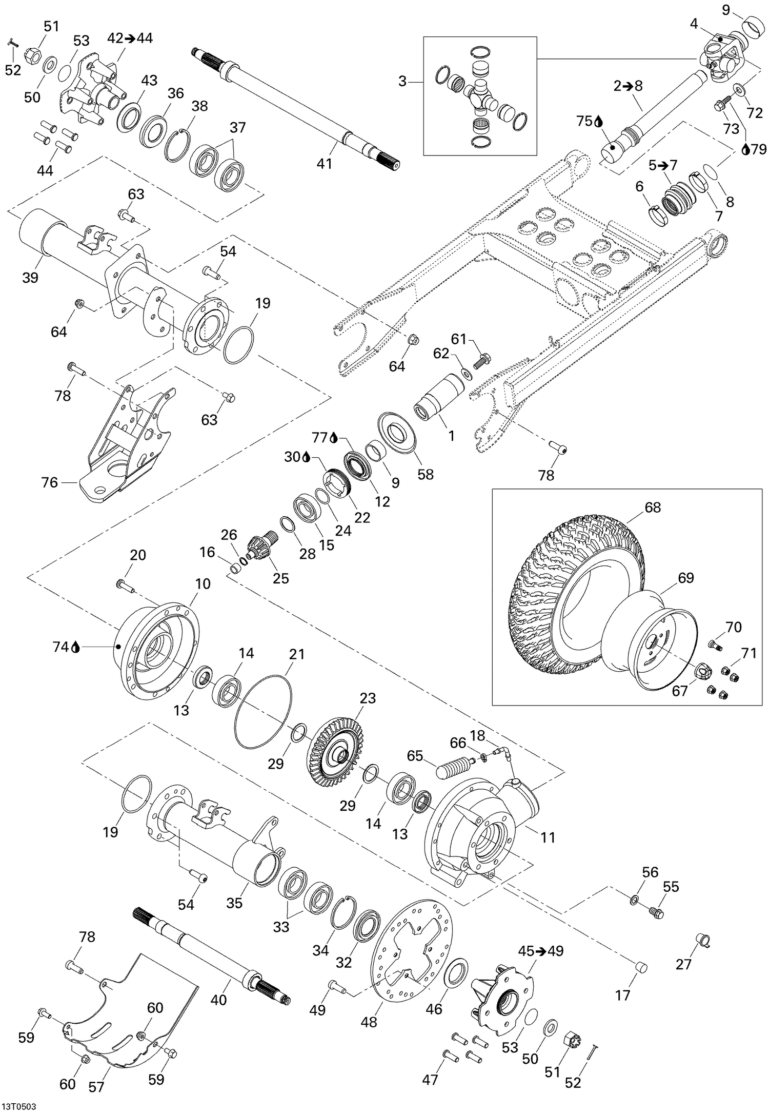 08- Drive System, Rear