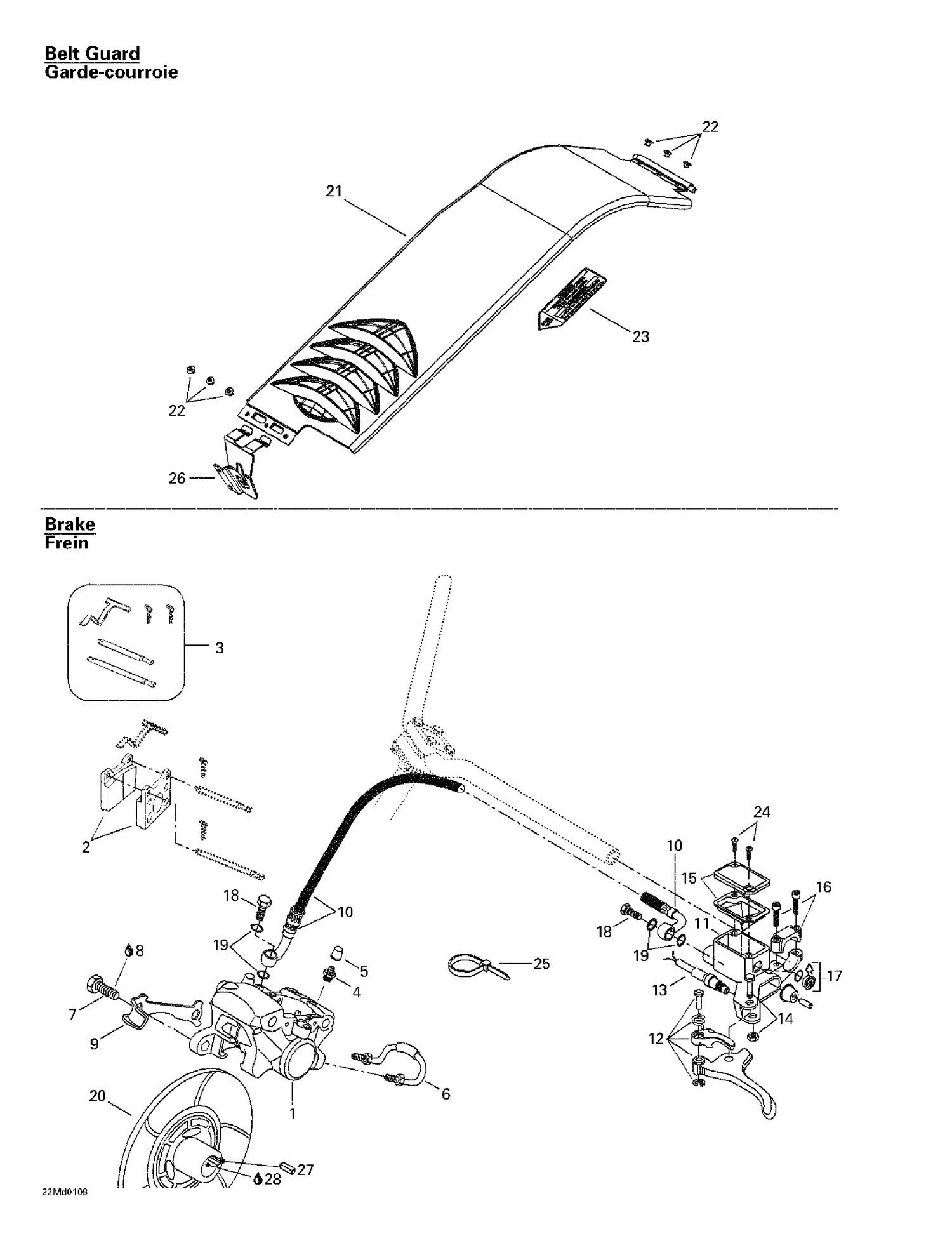 06- Hydraulic Brake And Belt Guard