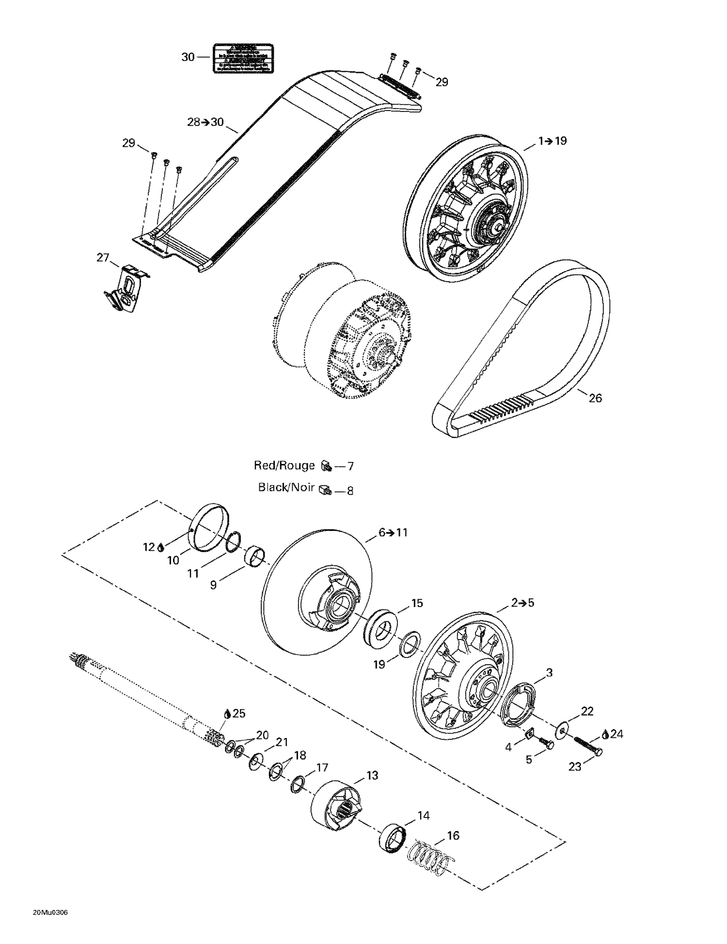 05- Driven Pulley And Belt Guard
