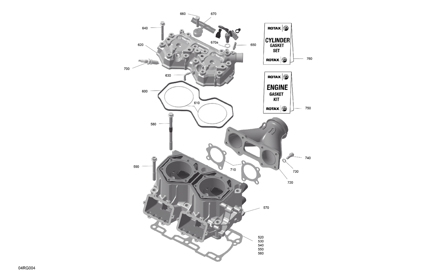 01- ROTAX - Cylinder