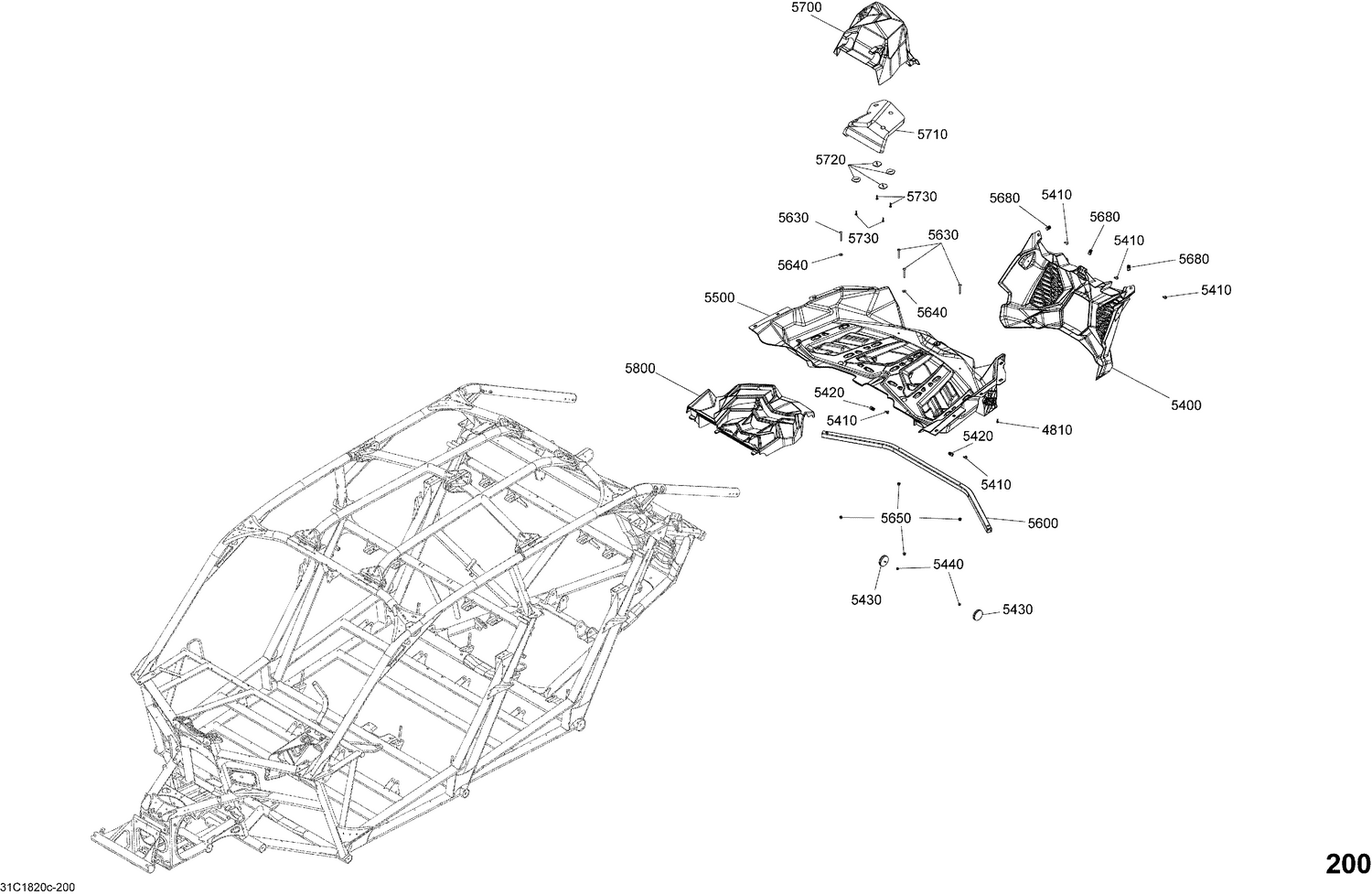 09- Body Parts - Liquid Gold - Package Xrs DPS - Rear Section