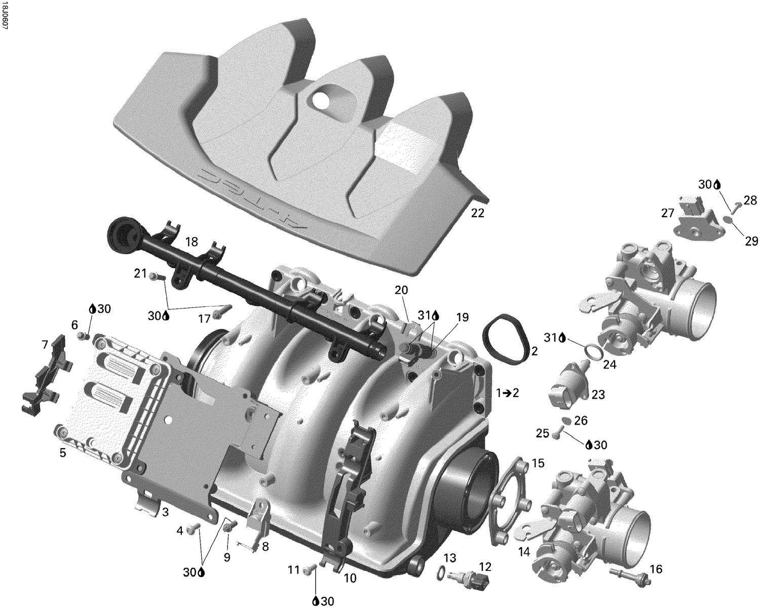 02- Air Intake Manifold