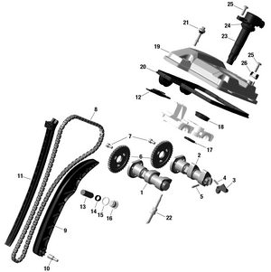 01- Rotax - Valve Train Schematic