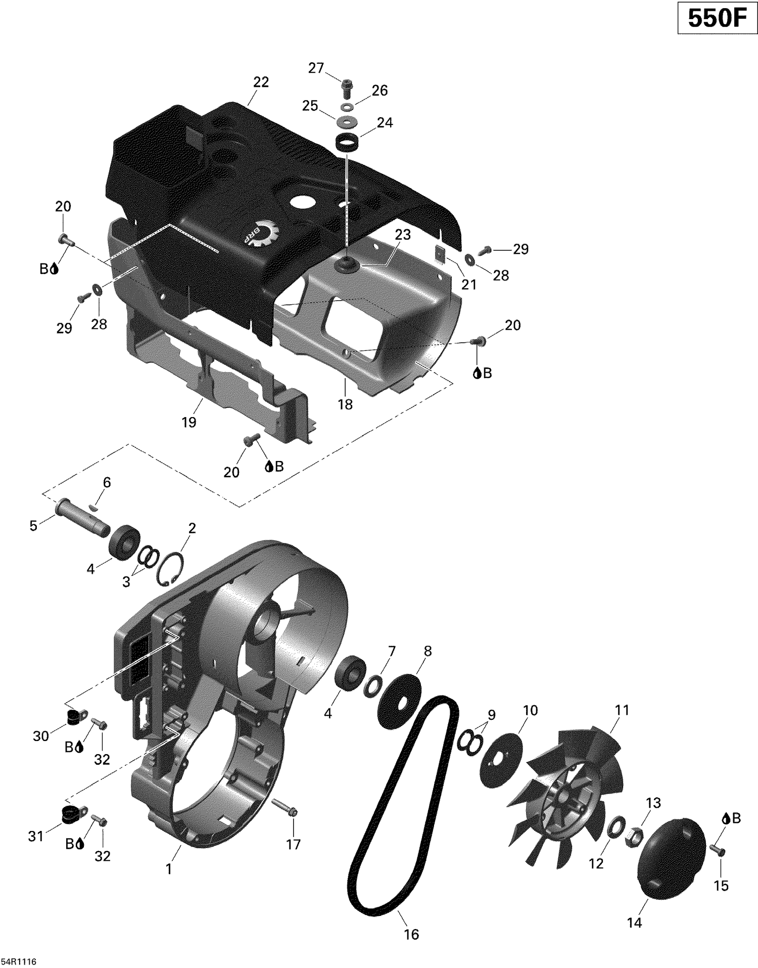 01- Fan & Cylinder Cowls