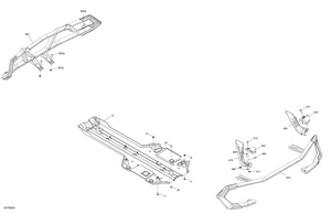 07- Body - Skid Plate And Bumper Schematic