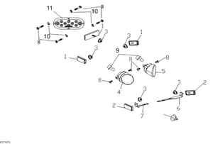 10- Headlights And Reflectors Schematic