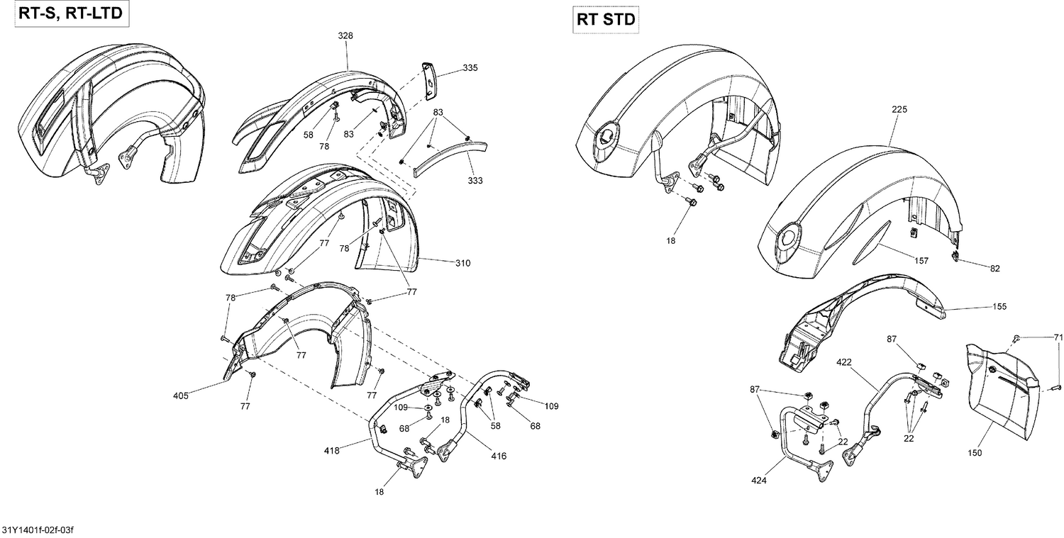 09- Body And Accessories Front Fender_31Y1402f