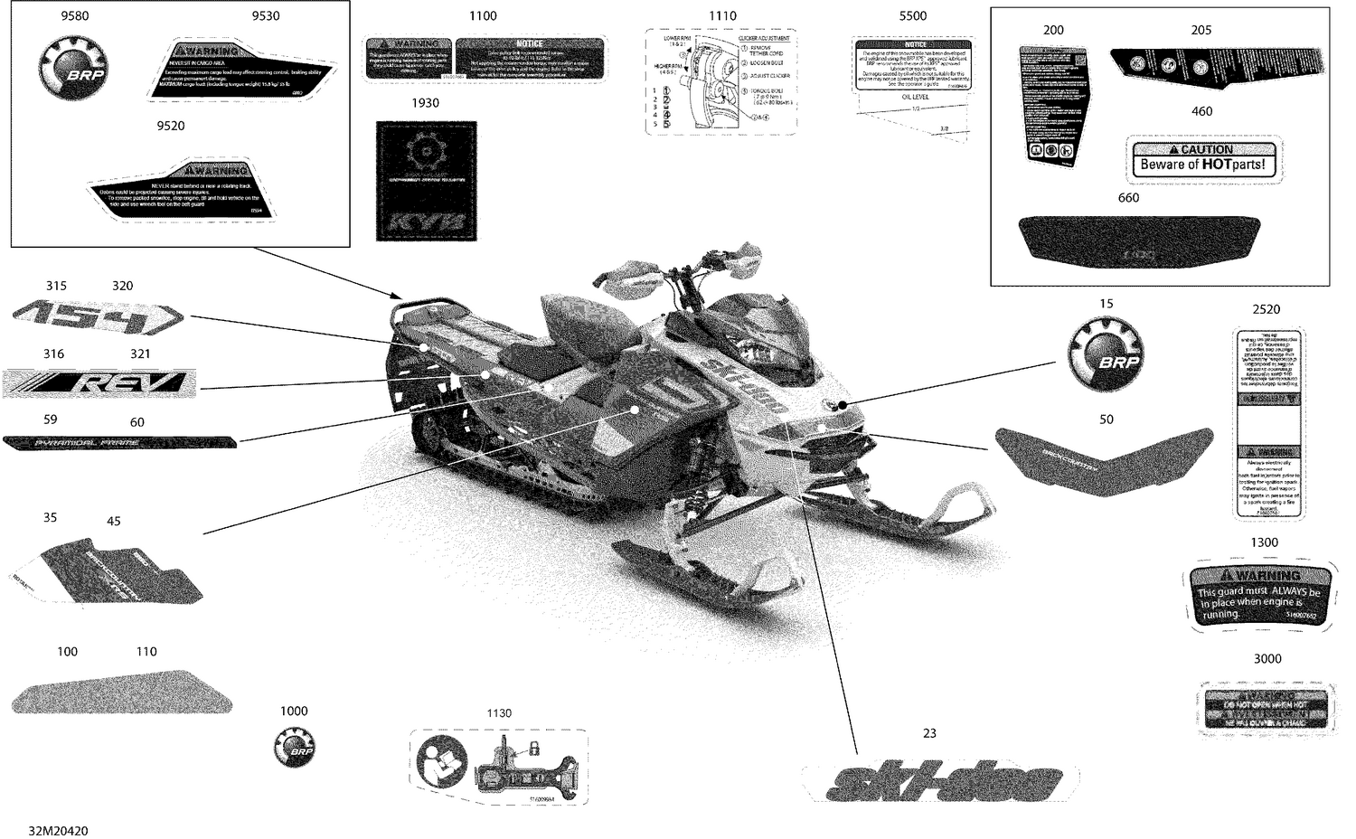 09- Body - Decals - XRS - 154