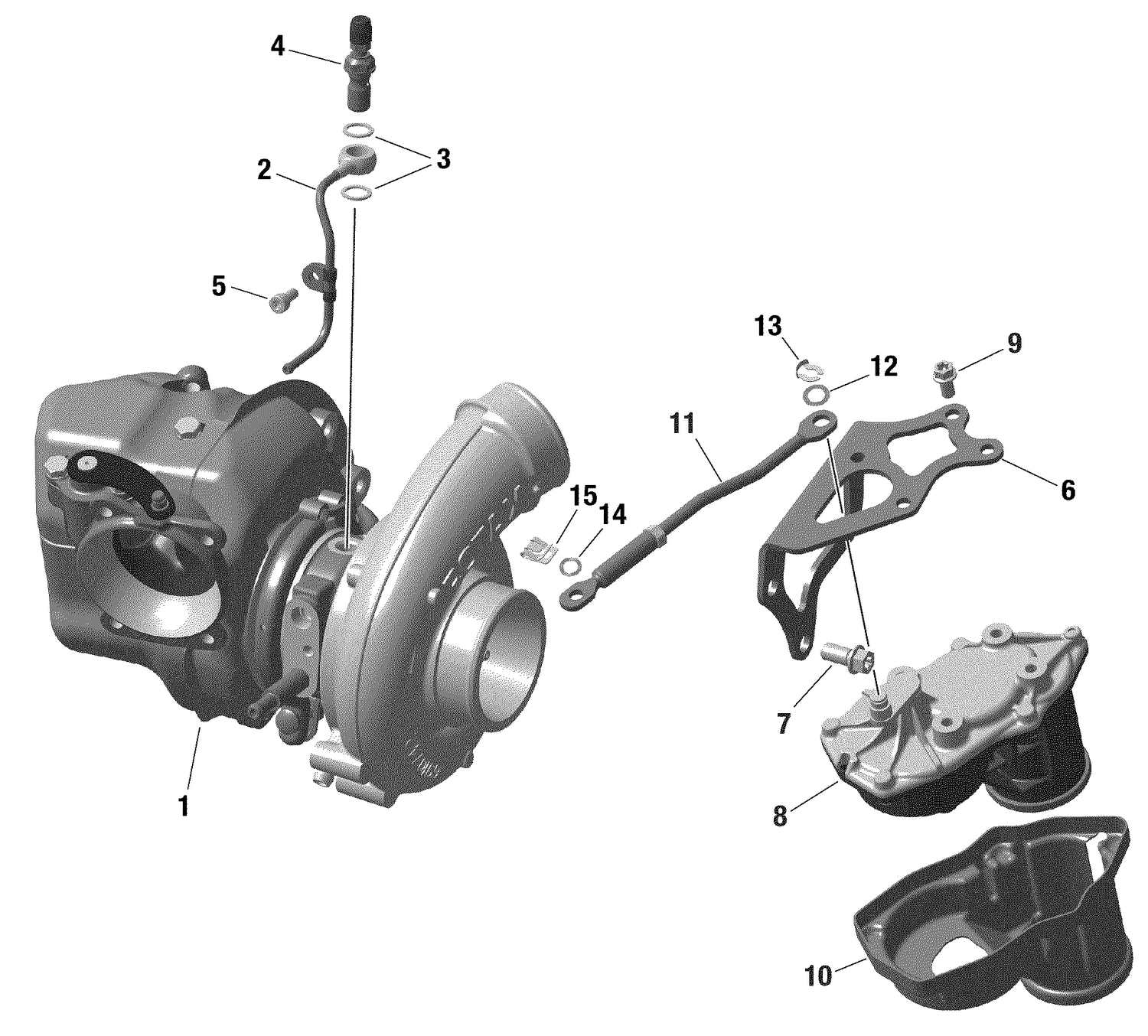 01- Engine - Turbocharger - 849
