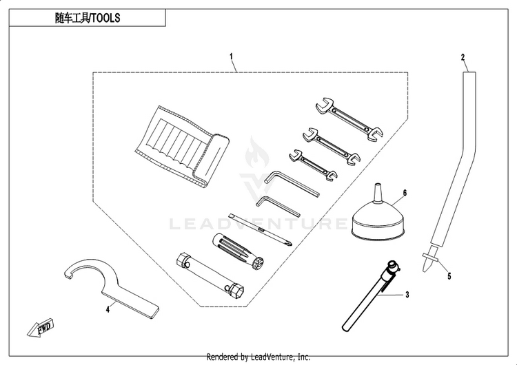Tools CF1000UU UFORCE 1000 2019 ATHENS BLUE Schematic