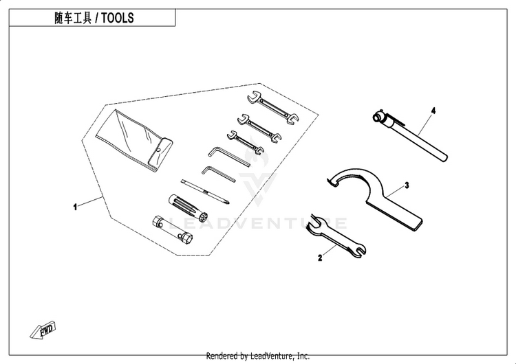 Tools CFORCE 400 CF400AU 2019 Crystal Orange Schematic