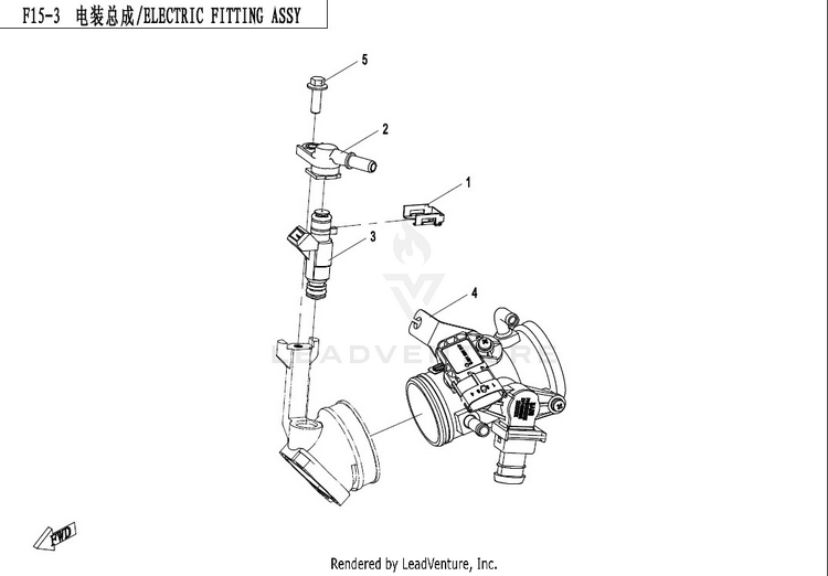 Electric System (Fuel Inj) CFORCE 500 HO CF500AU-6L 2017 Crystal Orange Schematic