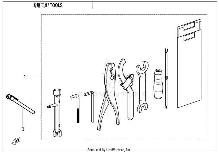 Tools CF500AZ-9S CFORCE 500 S 2022 Force Red Schematic