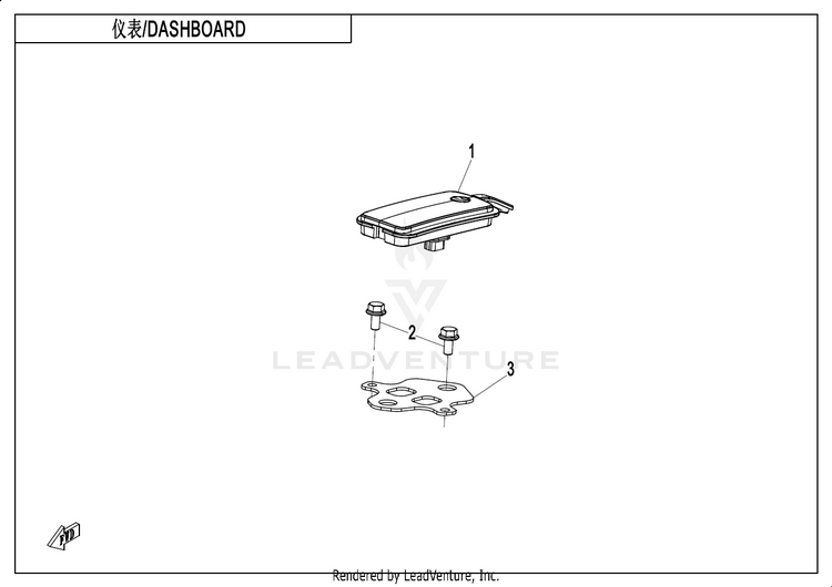 Dashboard CF650DY CF650DY CX-2E 2024 Baltic blue Schematic