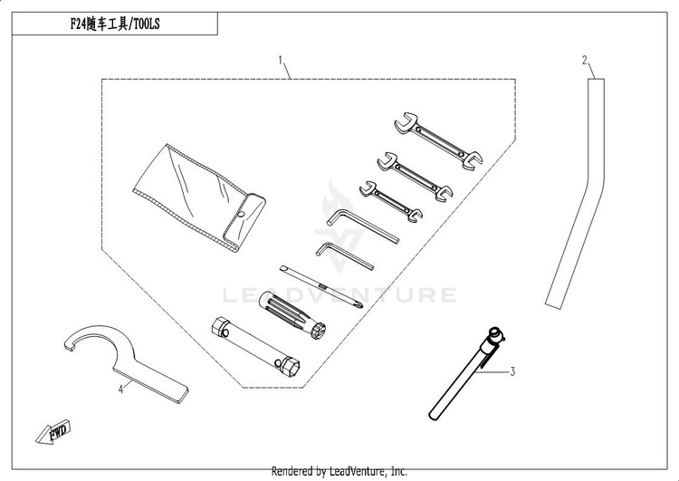 Tools UFORCE 500 CF500UU 2017 Crystal Orange Schematic