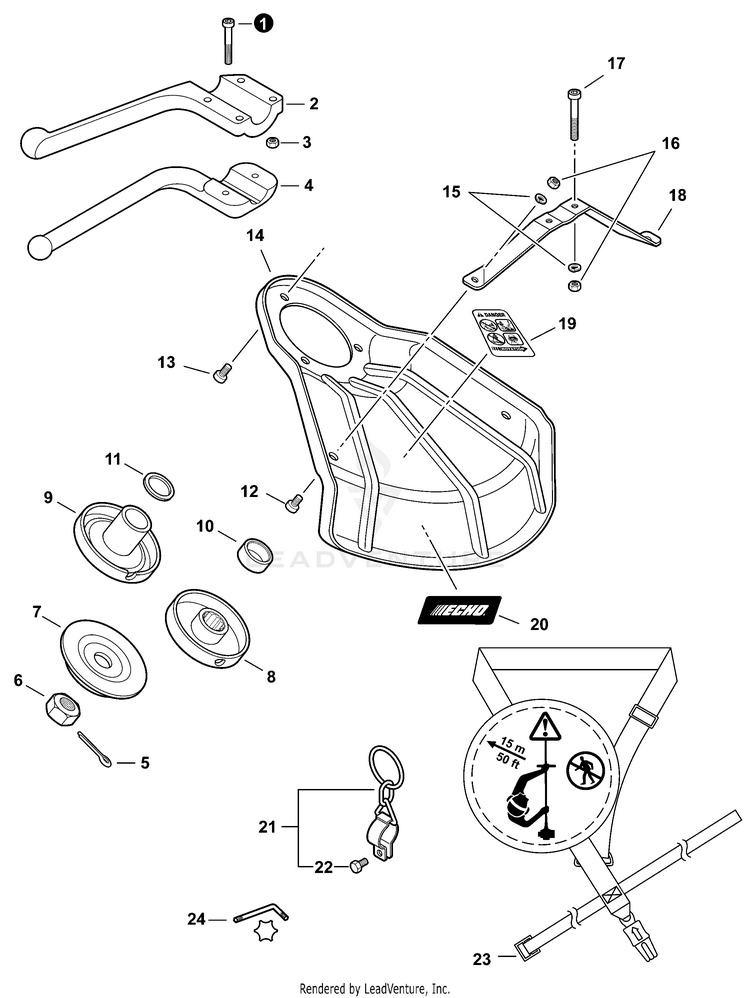 Echo 99944200422 Blade Conversion Kit PartsWarehouse