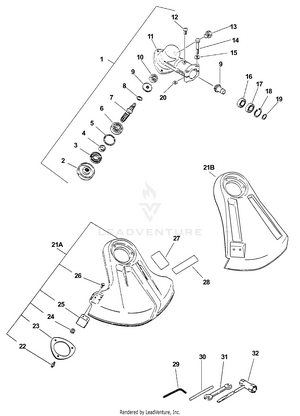 Echo Srm 2601 Brushcutter Partswarehouse