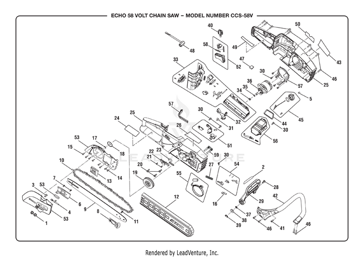 58 volt deals echo chainsaw