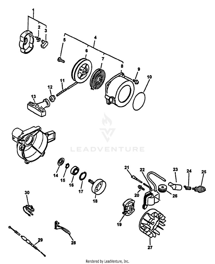 Echo TT24A PartsWarehouse