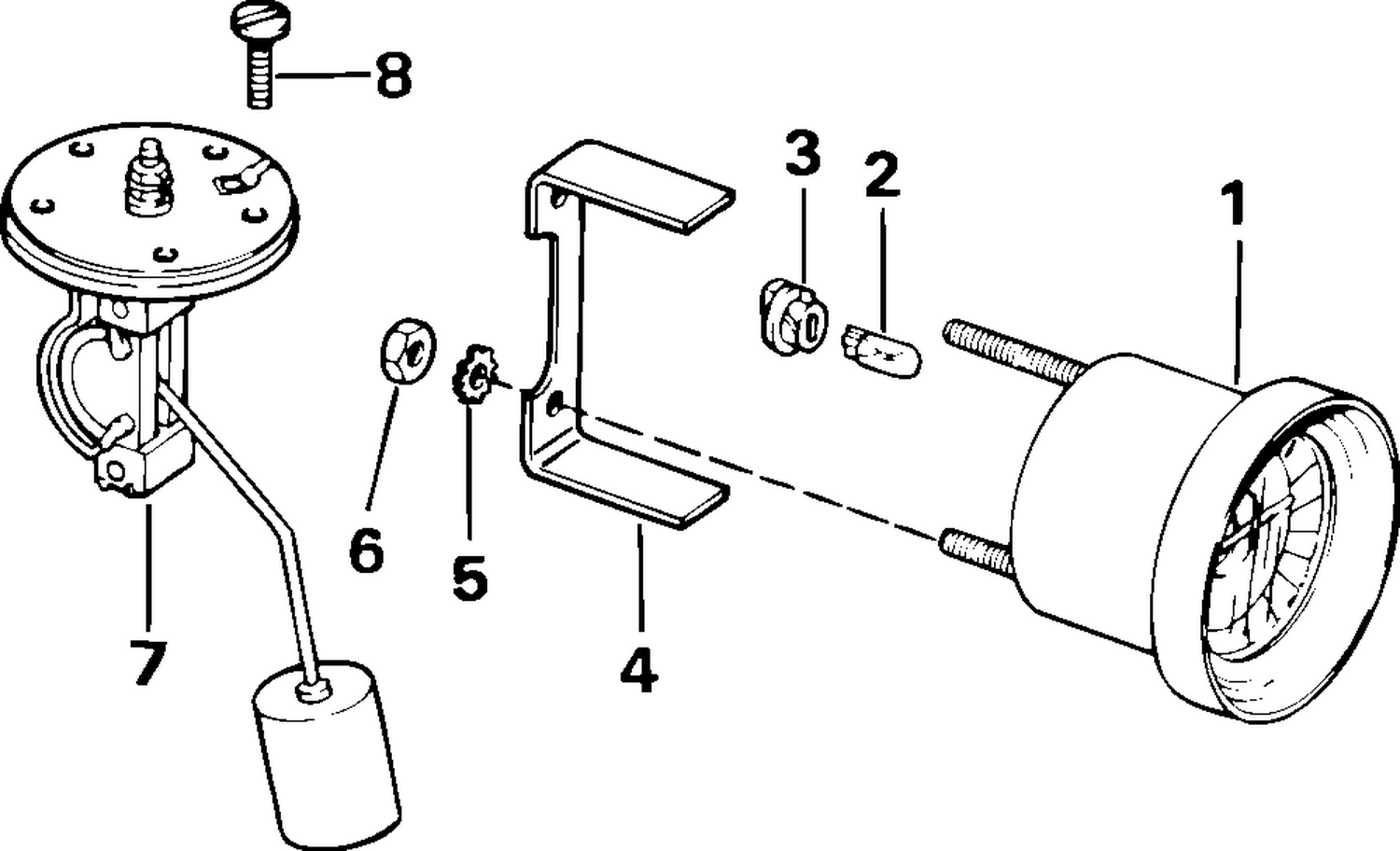 OIL LEVEL GUAGE & SENDING UNIT - ALL OIL TANKS