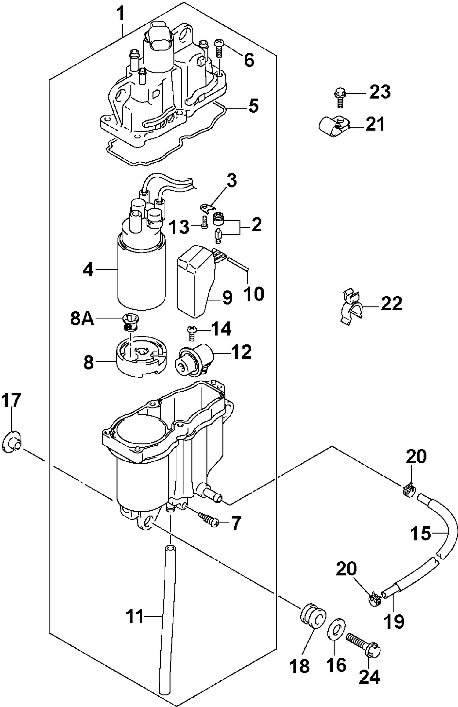 FUEL VAPOR SEPARATOR