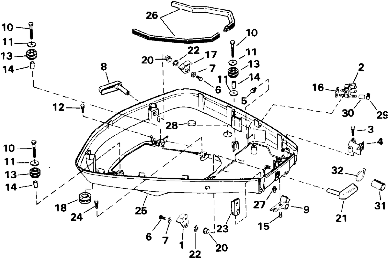LOWER ENGINE COVER