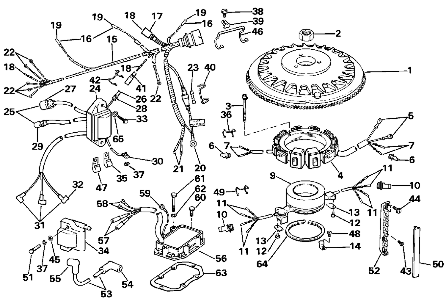 IGNITION SYSTEM - 35 AMP