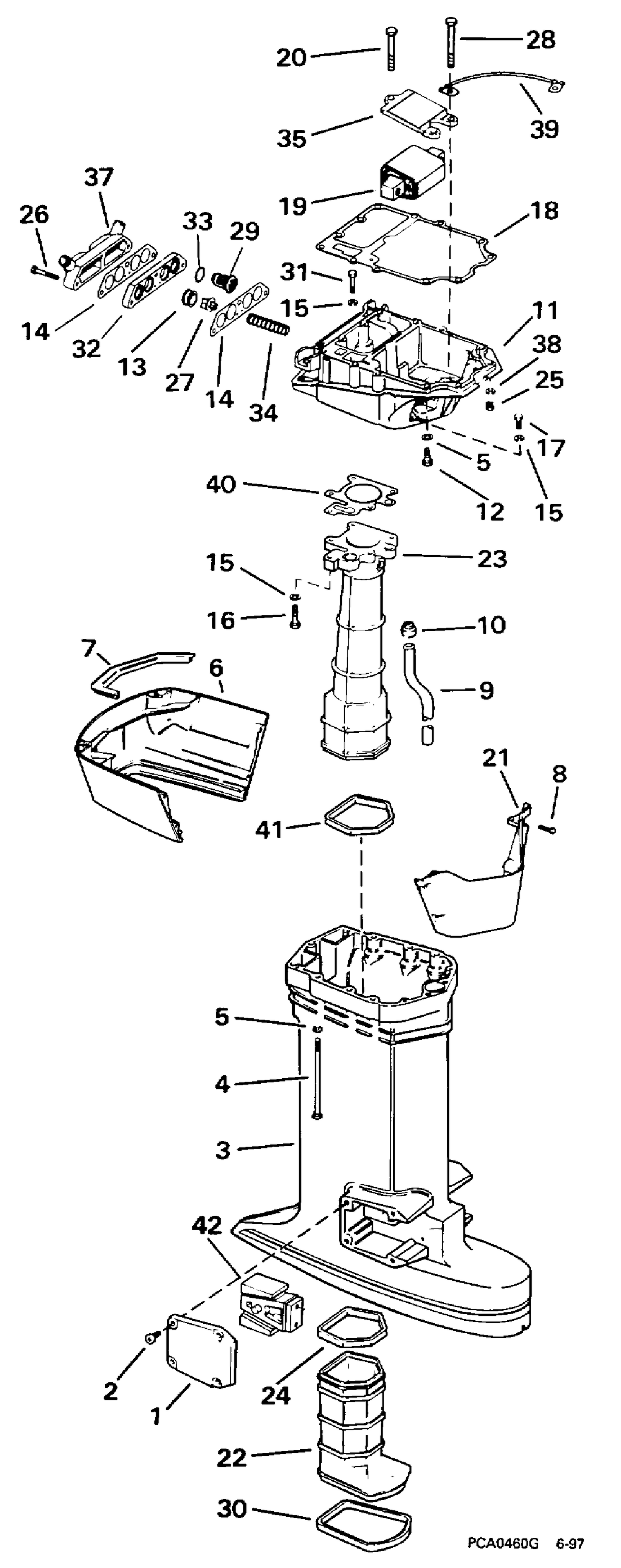 EXHAUST HOUSING