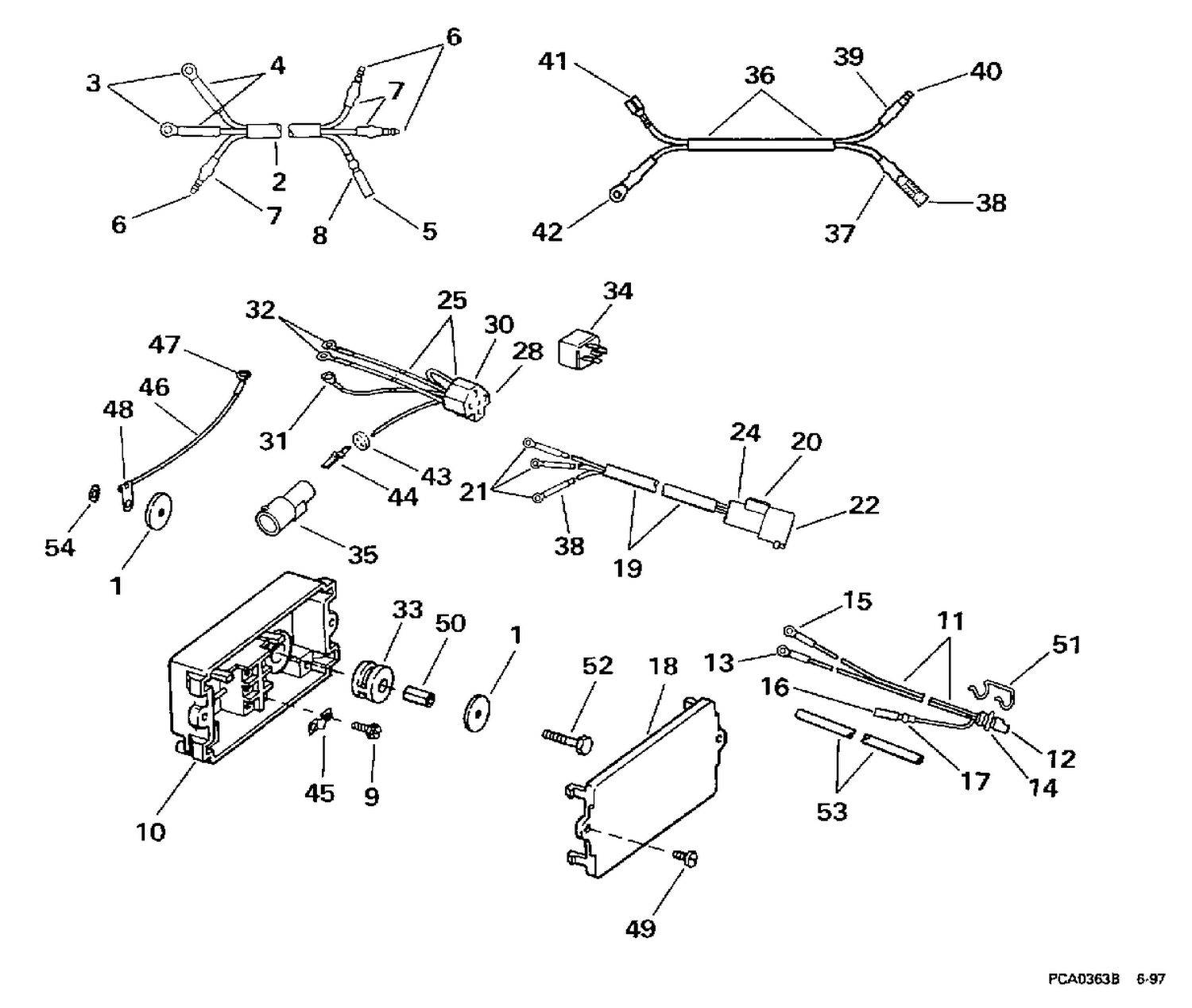 POWER TRIM/TILT ELECTRICAL