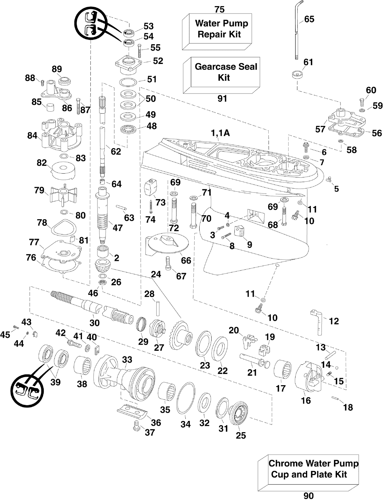 GEARCASE - PL, SL MODELS