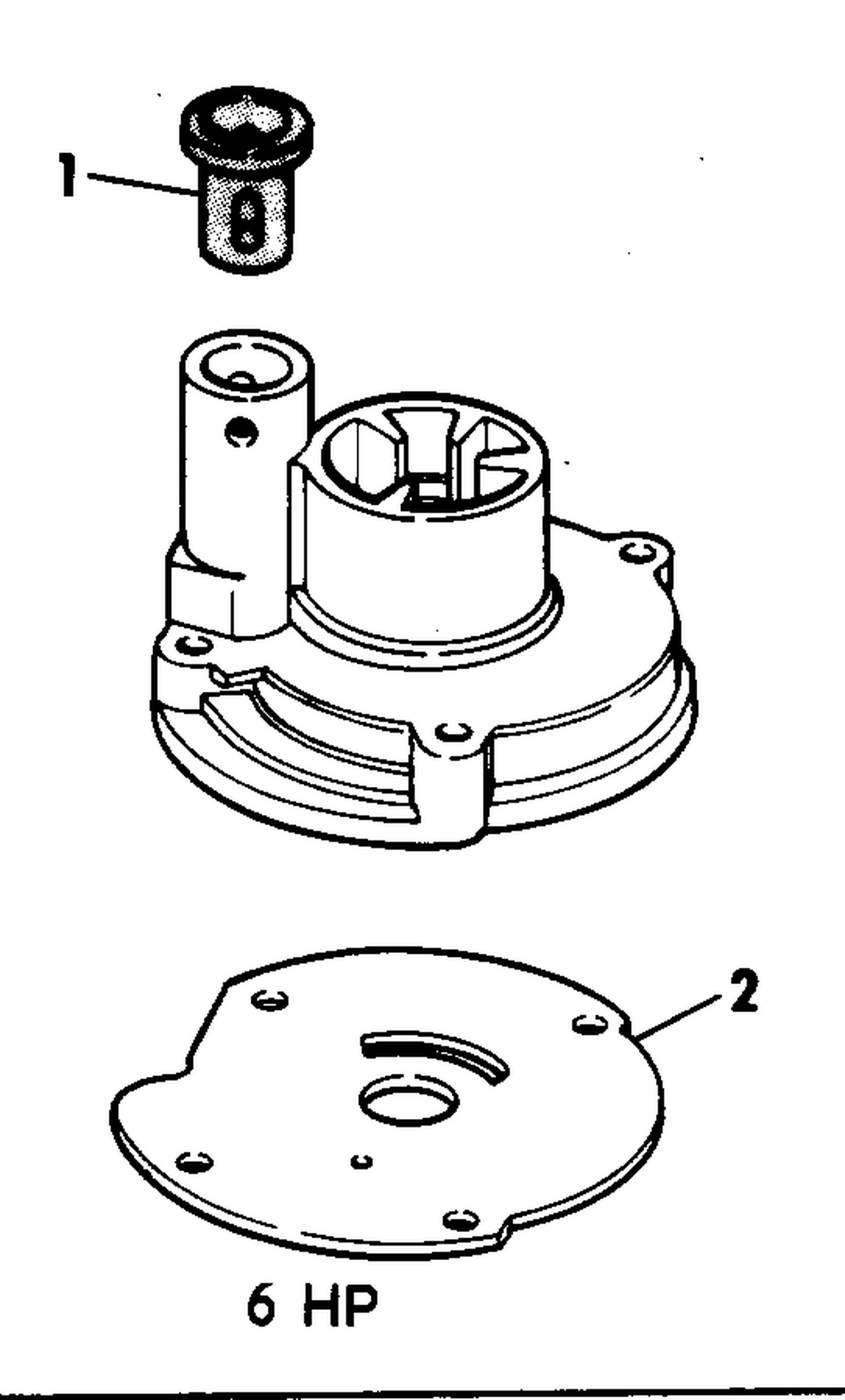 CHROME PUMP KITS 6 H.P.