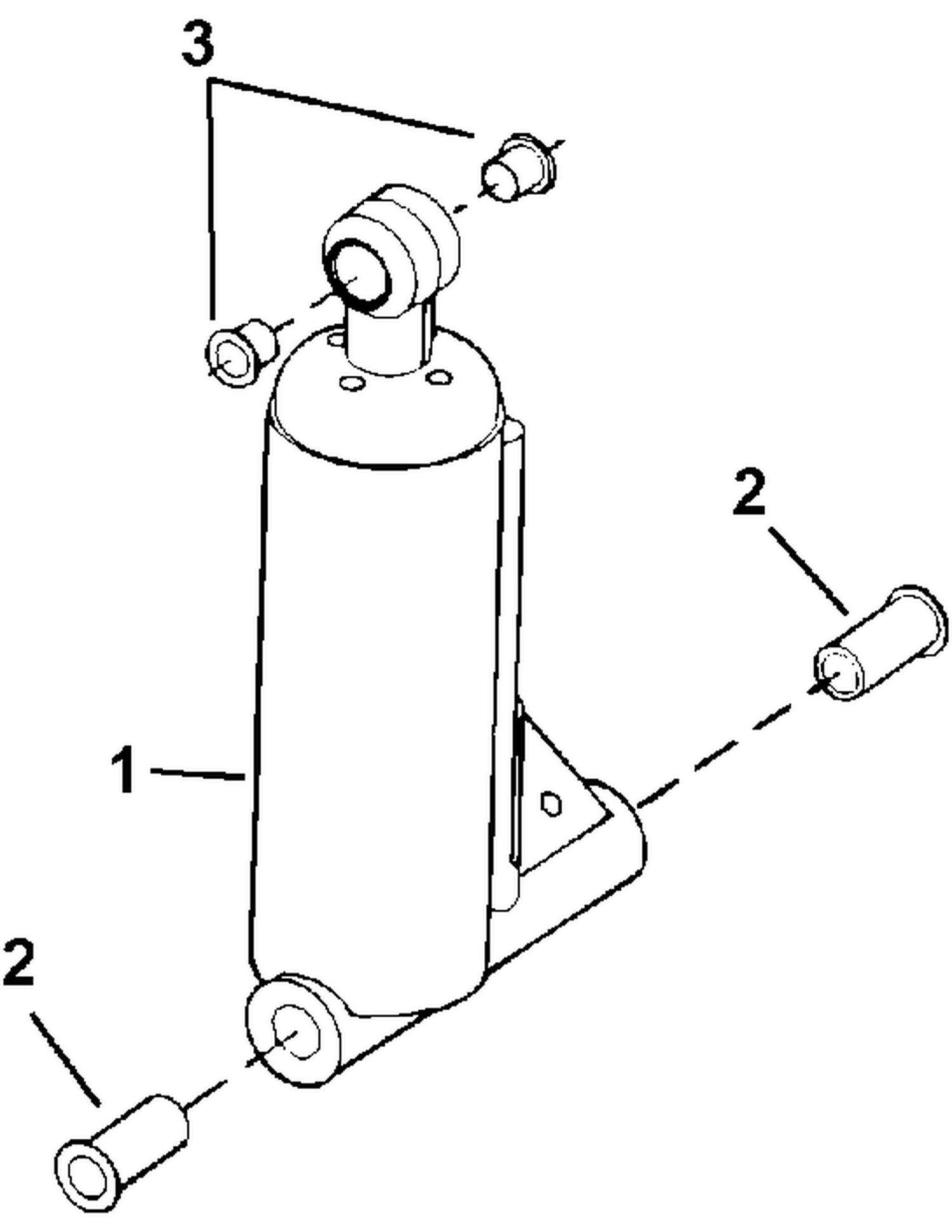 TILT ASSIST CYLINDER