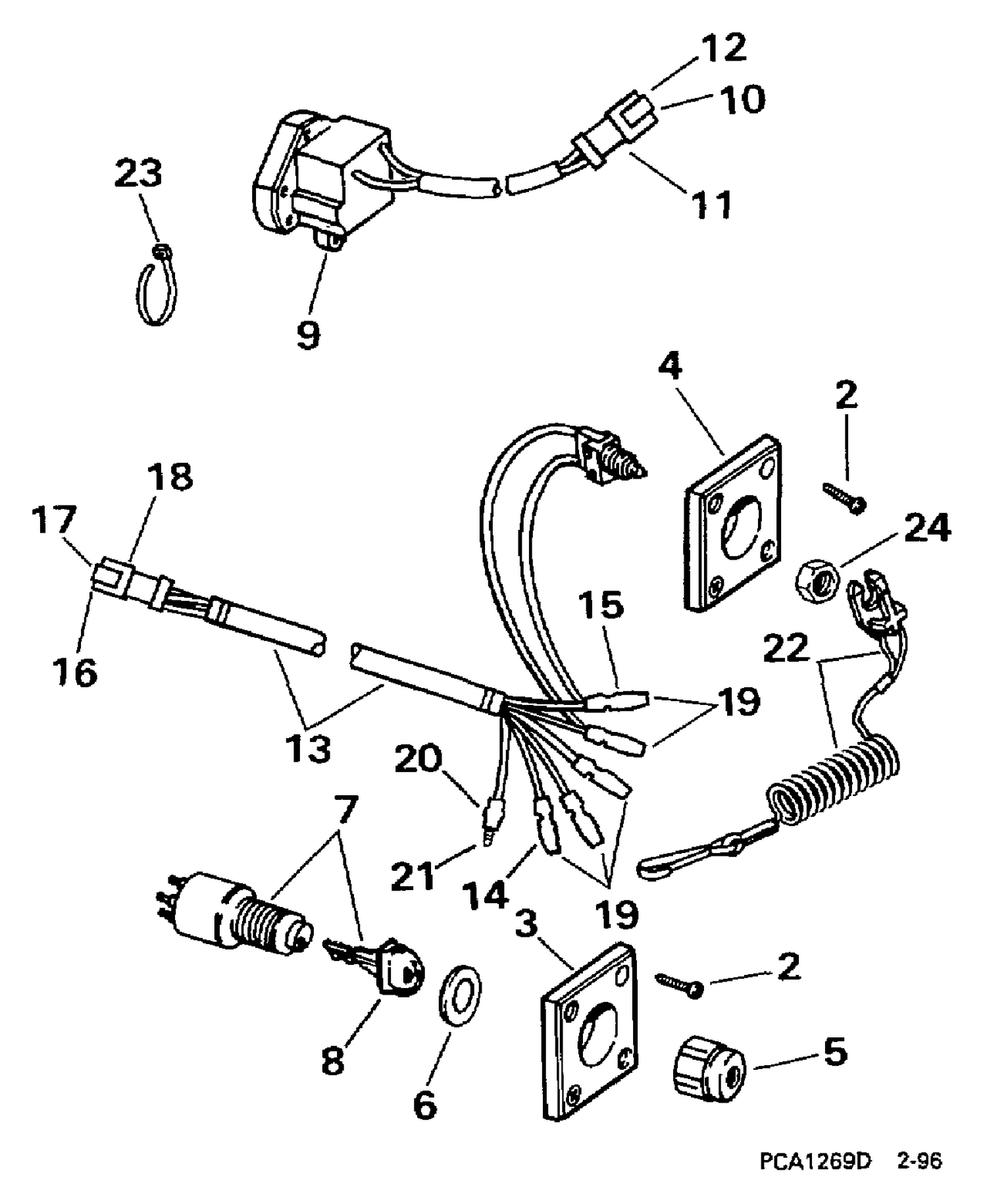 IGNITION SWITCH & REMOTE STOP SWITCH