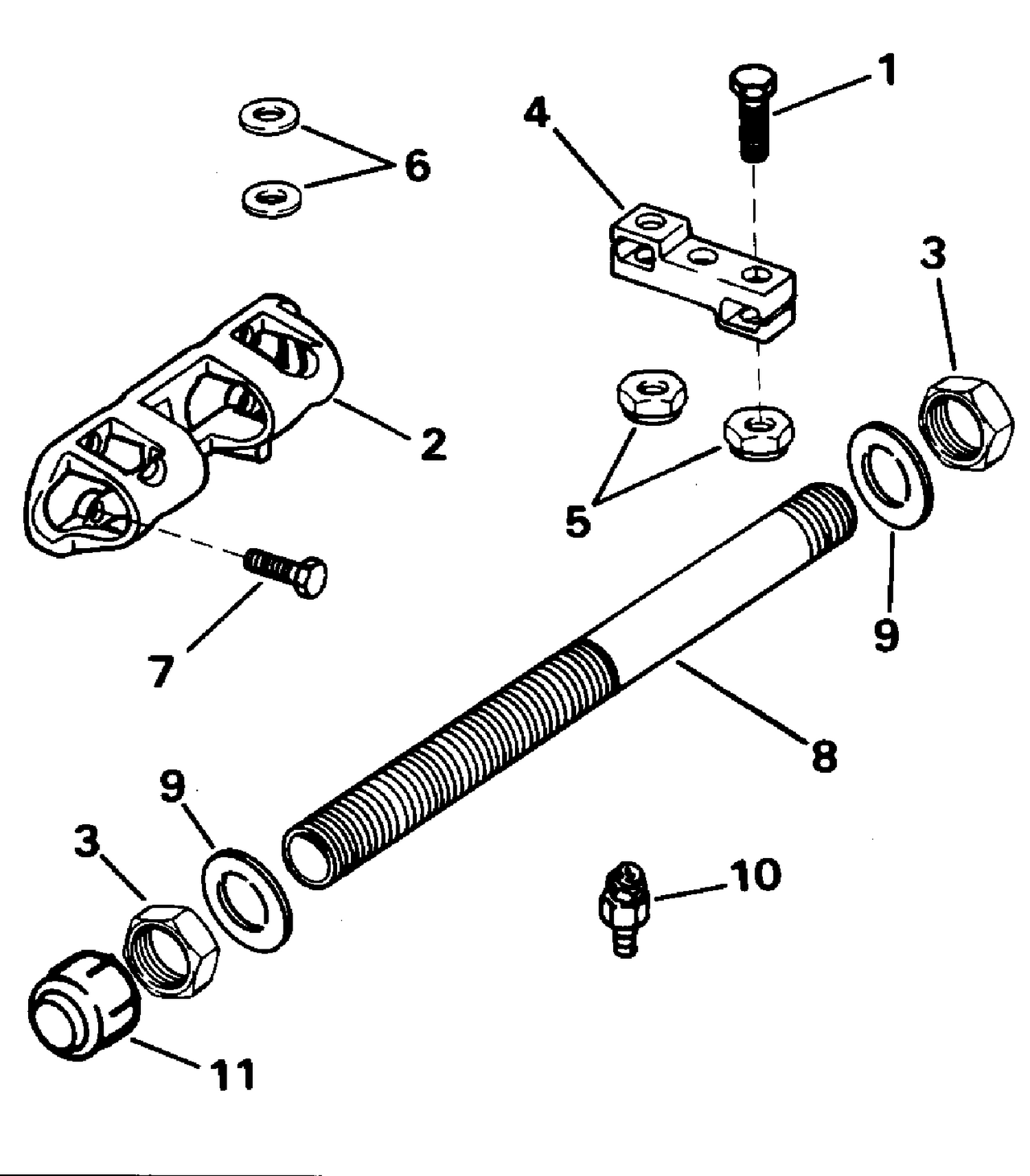 DUAL STEERING CONNECTOR KIT - 115GL ONLY