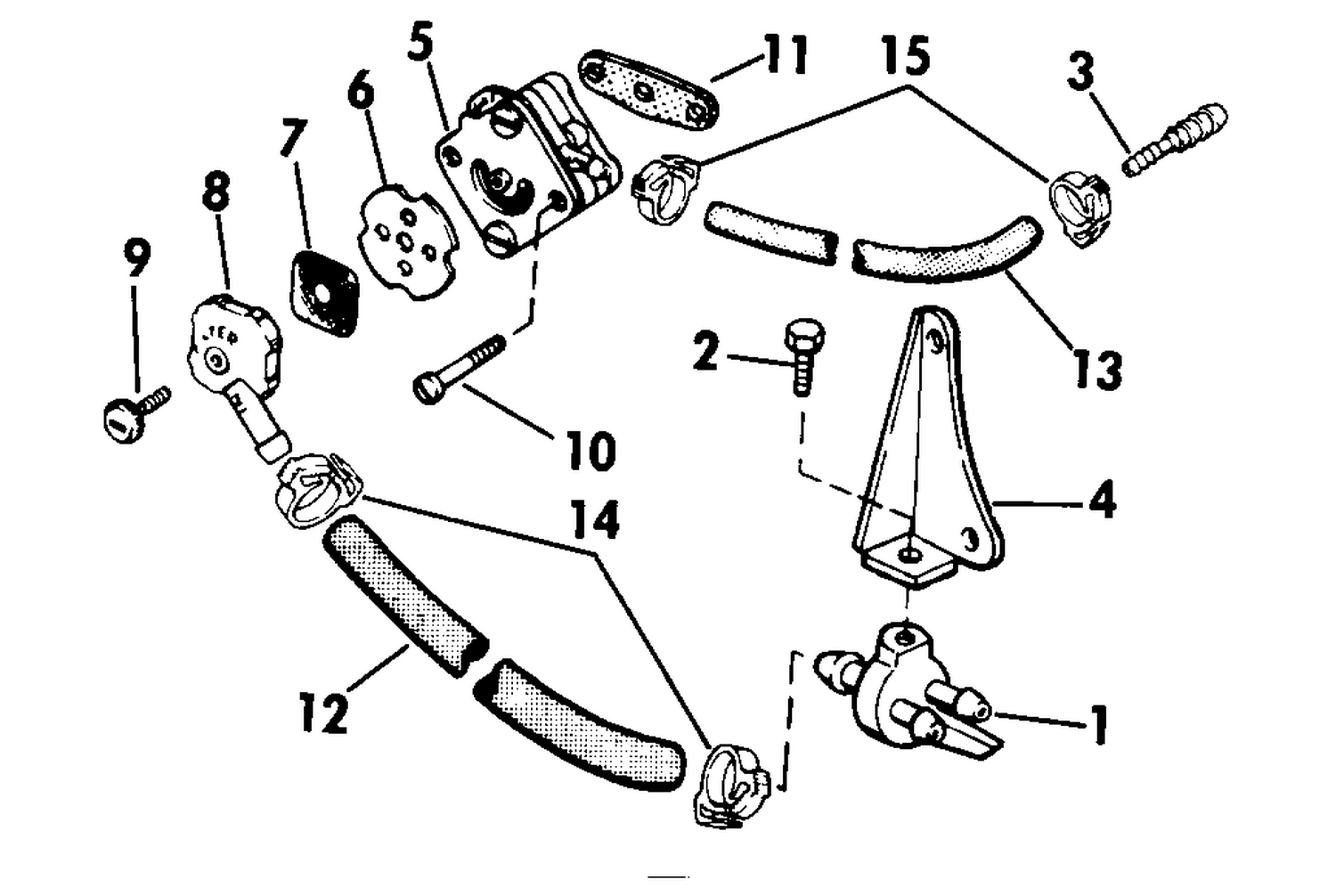 FUEL PUMP KIT 4 HP